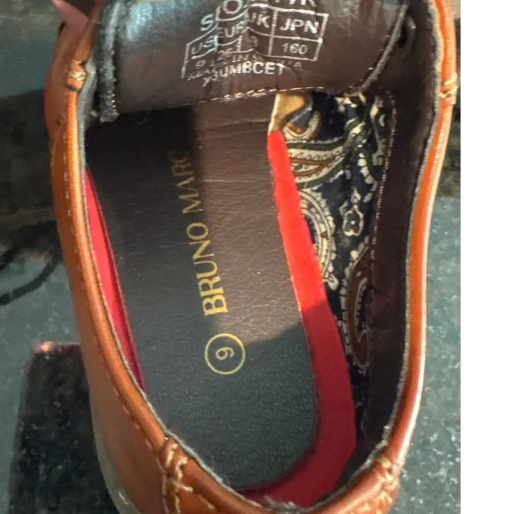 Bruno Mars Toddler Boys Brown Dress Shoes Size 9 T